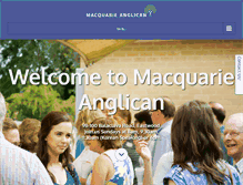 Tablet Screenshot of macquarieanglican.org